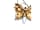 Detail images: Schmetterlingsanhänger mit Kette CAZZANIGA