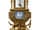 Detailabbildung: Prächtiges Paar Instrumentarien Barometer bzw. Uhr mit Thermometer