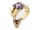 Detailabbildung: Amethyst-Diamantarmreif und Ring