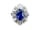 Detailabbildung: Saphir-Diamantring