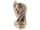 Detailabbildung: Antikisierender Frauenkopf in grauem Sandstein