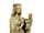 Detail images: Alabasterfigur einer Madonna mit Kind