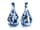 Detail images: Paar blau-weiße Kangxi-Vasen