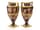 Detailabbildung: Paar Wiener Vasen Allegorie der Vier Jahreszeiten 