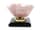Detailabbildung: Große, rosafarbene Felsenkristall-Schale