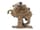 Detailabbildung: Italienische Krippenfigur eines reitenden Mohren