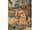 Detailabbildung: Französischer Wandteppich mit großformatiger Szenerie einer Hirtenidylle in Baumlandschaft