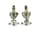 Detailabbildung: Paar überaus prächtige Meissner Potpourri-Vasen