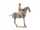 Detailabbildung: Terrakottafigur eines Reiters
