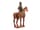 Detailabbildung: Reiterfigur auf Pferd