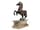 Detail images: Kleines Renaissance-Bronzepferd auf Marmorsockel