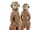Detail images: Geschnitztes Ahnenfigurenpaar