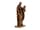 Detail images: Schnitzfigur einer Madonna mit segnendem Jesuskind