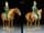 Detailabbildung: Pferd mit Reiterin der Tang-Dynastie