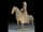 Detailabbildung: Pferd und Reiter der Wei-Dynastie