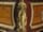 Detailabbildung: Französisches Bureau-Plat im Louis XV-Stil mit reichem Beschlagwerk