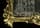 Detailabbildung: Geschnitzter, gefasster und vergoldeter Rokoko-Spiegel mit Ansicht des Mailänder Doms