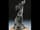 Detailabbildung: Kleine Bronzefigur einer Diana mit springendem Reh