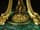 Detailabbildung: Paar große Prunkdeckelvasen in Malachit und vergoldeter Bronze