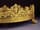 Detailabbildung: Großer Empire-Tafelaufsatz in vergoldeter Bronze