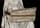 Detailabbildung: Lebensgroß geschnitztes Figurenpaar des harfespielenden König David sowie der heiligen Cäcilie mit Manual