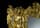 Detailabbildung: Säulenlaterne in Bronze und Feuervergoldung