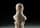 Detail images: Kleine Marmorbüste eines Adeligen oder Feldherrn Höhe: 18 cm. Um 1800. Auf einem kannelierten Säulenstumpf. Die Oberseite des Stumpfes mit Wolken umgeben. Rundbasis auf quadratischem, profiliertem Sockel. 