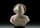 Detail images: Kleine Marmorbüste eines Adeligen oder Feldherrn Höhe: 18 cm. Um 1800. Auf einem kannelierten Säulenstumpf. Die Oberseite des Stumpfes mit Wolken umgeben. Rundbasis auf quadratischem, profiliertem Sockel. 