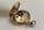 Detail images: Herrensavonette, 14 Karat Gold, mit Viertelrepetitionsschlagwerk auf zwei Tonfedern, Auflösung mit Schieber