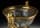 Detailabbildung: Große, halbkugelige Tischschale in feuervergoldeter Bronze