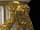 Detailabbildung: Paar Podestsäulen in Weiß- und Goldfassung