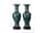 Detailabbildung: Bedeutendes Paar chinesischer Cloisonné-Vasen