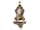 Detailabbildung: Französische Louis XV-Pendule