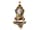 Detailabbildung: Französische Louis XV-Pendule