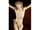 Detailabbildung: Große Hängekreuztafel mit Corpus Christi in Elfenbein