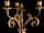 Detail images: Paar russische Tischkandelaber in Bronze und Feuervergoldung