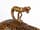 Detailabbildung: Großer Schrein in feuervergoldeter Bronze mit Steinbesatz