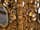 Detailabbildung: Großer Schrein in feuervergoldeter Bronze mit Steinbesatz