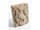 Detailabbildung: Wappenstein mit stehendem Hahn in Ovalkartusche