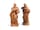 Detail images: Paar Terrakottastatuen: Die Apostel Matthäus und Petrus