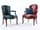 Detailabbildung: Zwei Rokoko-Stühle