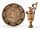 Detailabbildung: Bedeutendes Historismus-Elfenbeinensemble einer Prunkkanne mit dazugehöriger Beckenschale