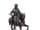 Detail images: Große Bronzefigur eines orientalischen Reiters