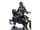 Detailabbildung: Große Bronzefigur eines orientalischen Reiters