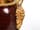 Detailabbildung: Paar französische Kaminvasen in rotem Marmor und feuervergoldeter Bronze