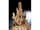 Detailabbildung: Großer, imposanter Tafelaufsatz in Elfenbein in Form einer Barke mit zahlreichen plastischen Figuren