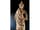 Detailabbildung: Große russische Elfenbeinschnitzfigur auf einem Sockel in feuervergoldeter Bronze, belegt mit russischem Malachit