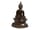 Detailabbildung: Bronzefigur eines thronenden Buddha