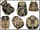Detailabbildung: †Bedeutende Wappen europäischer Könige und Adeliger - 112 Stempel aus der Sammlung des königlichen Buchbinders