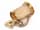 Detailabbildung: Kleiner Elfenbeinhumpen mit vergoldeter Deckel-, Henkel- und Fußsockelmontierung